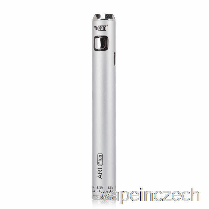 Yocan Ari Plus 900mAh Baterie Stříbrné Vape Pero